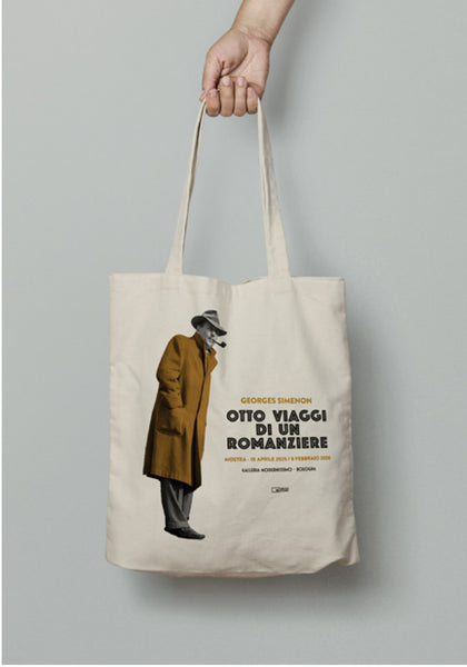 Shopper SIMENON OTTO VIAGGI DI UN ROMANZIERE